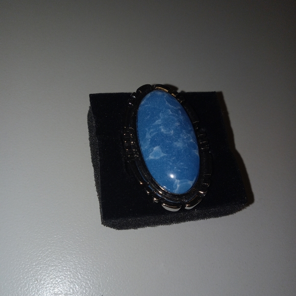 PEACEFULLY PIONEER BLUE RING - Picture 4 of 6